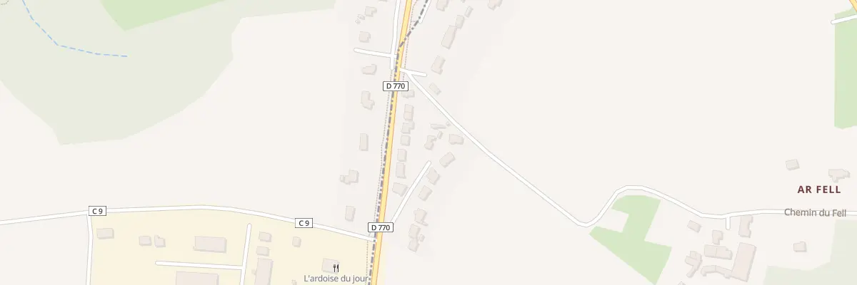 Plan du 131 Rue de Quimper à Saint-Ségal