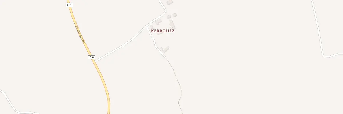 Plan du 423 Ker Rouez à Sizun