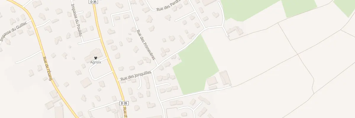 Plan du 6 Rte de Kerduff à Plougourvest