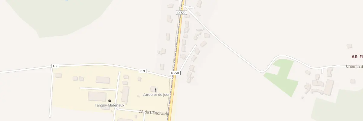 Plan du 137 Rue de Quimper à Saint-Ségal