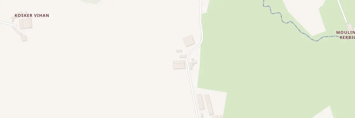 Plan du 447 Kerbilo à Sizun