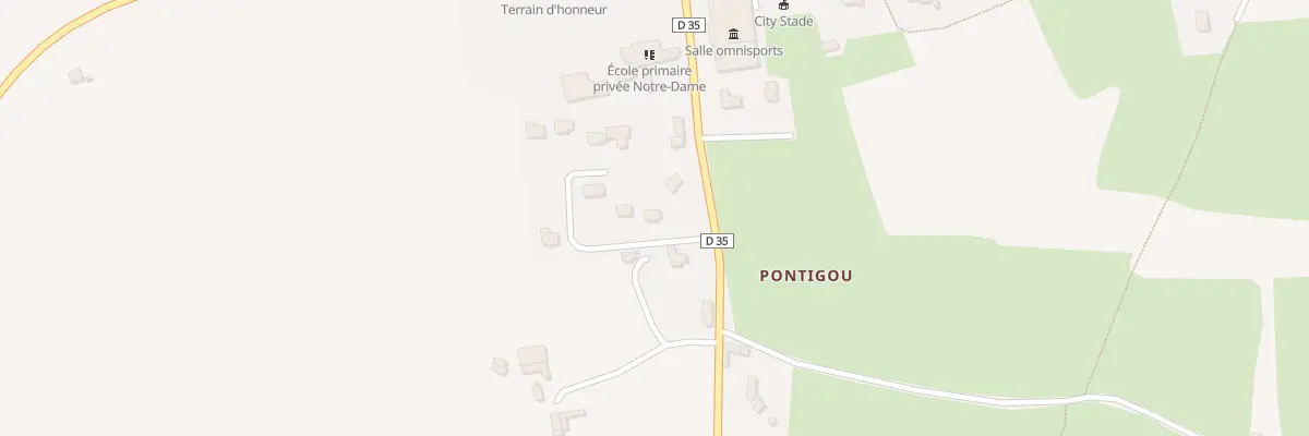 Plan du 11 Clos de Pontigou à Plougourvest