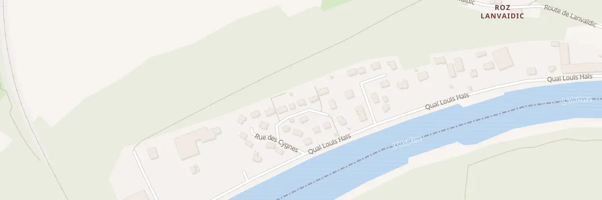 Plan du 11 Rue des Colverts à Port-Launay