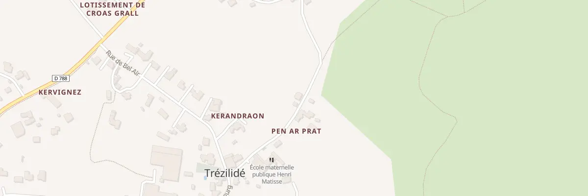 Plan du 41 Keriza à Trézilidé
