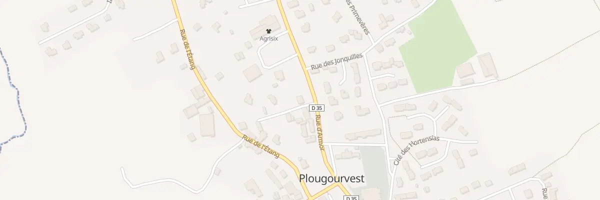 Plan du 9 Rue d’Armor à Plougourvest