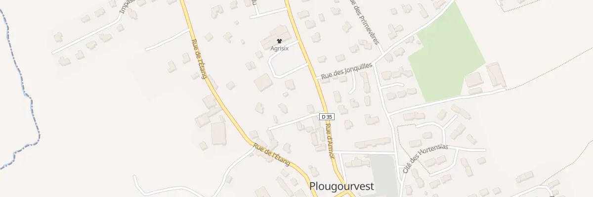 Plan du 11B Rue d’Armor à Plougourvest