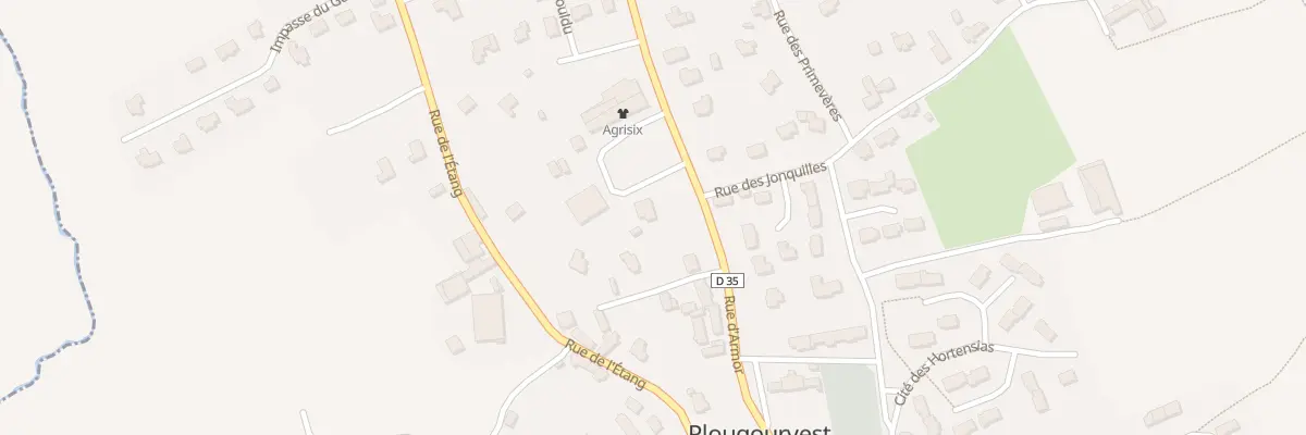 Plan du 13 Rue d’Armor à Plougourvest