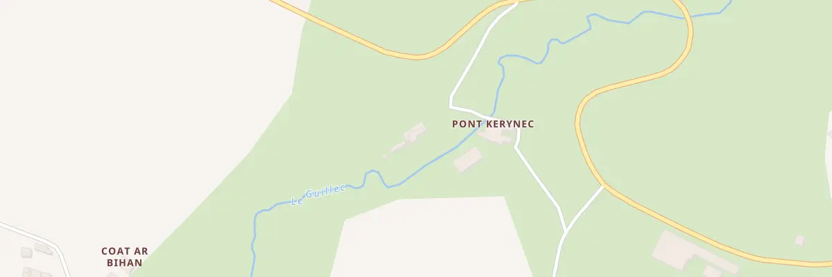 Plan du 122 Moulin de Kerinec à Plouzévédé