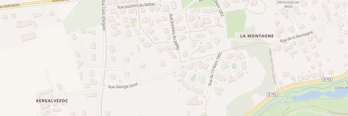 Plan du 26 Rue Joachim de Bellay à Landivisiau