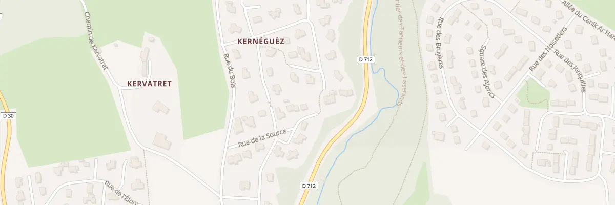 Plan du 17 Rue de la Source à Landivisiau