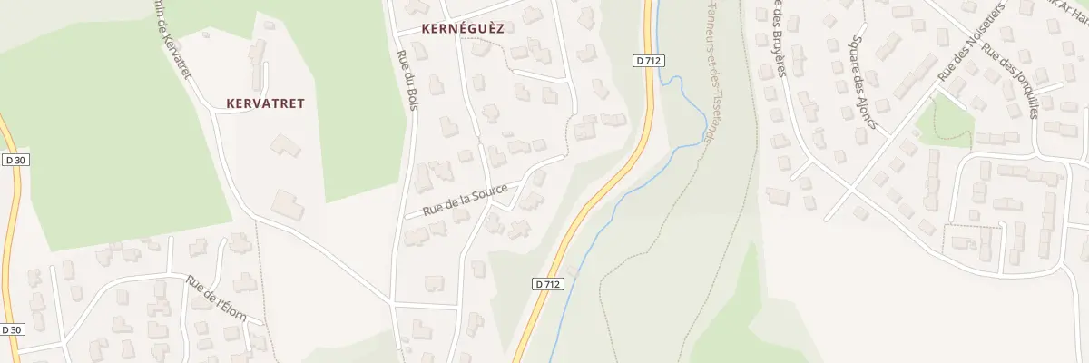 Plan du 19 Rue de la Source à Landivisiau
