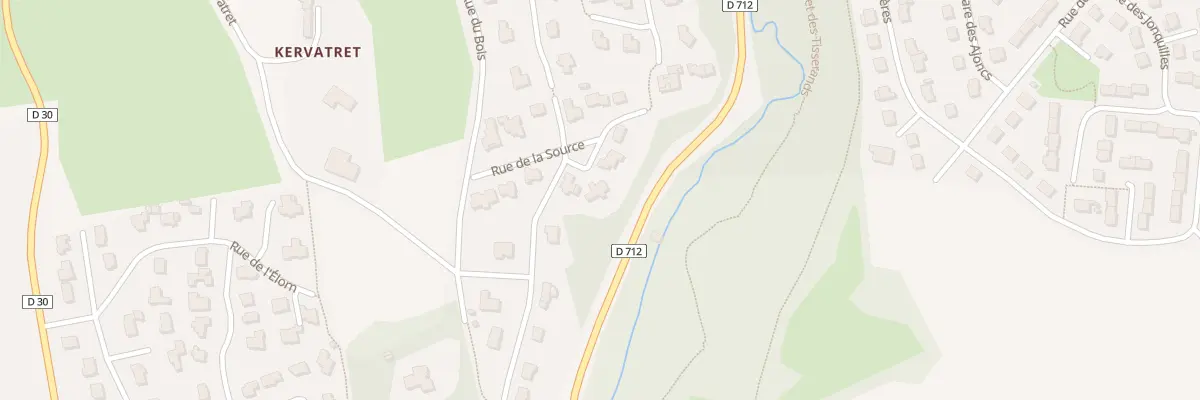 Plan du 23 Rue de la Source à Landivisiau