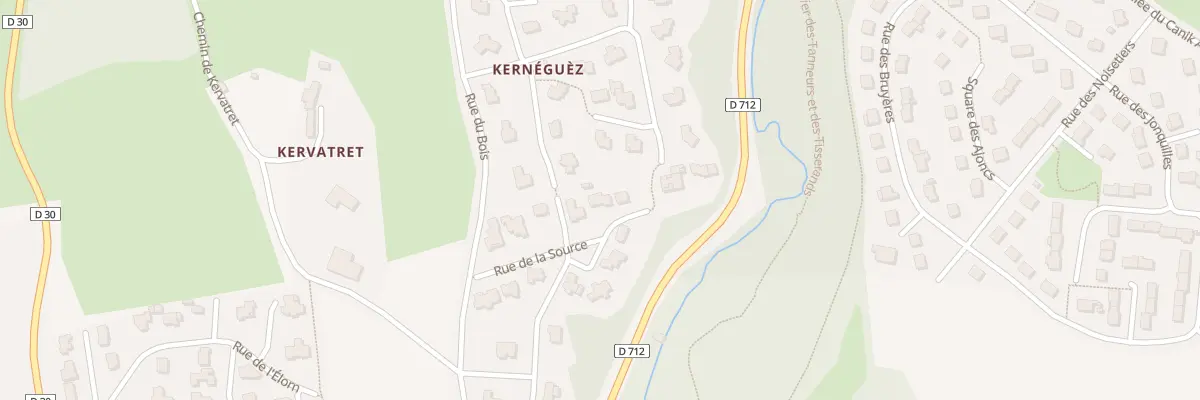 Plan du 15 Rue de la Source à Landivisiau