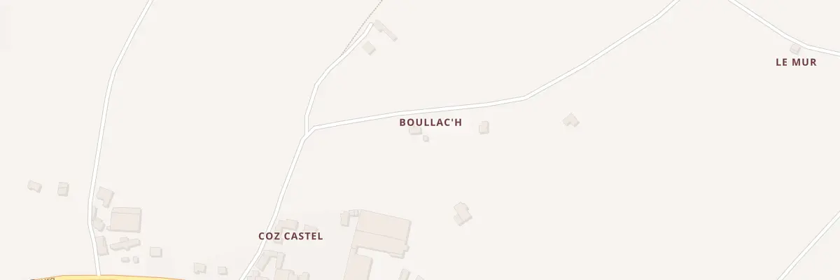 Plan du 6 La Métairie à Tréflaouénan