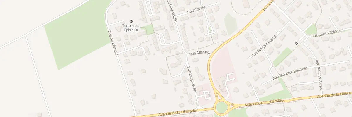 Plan du 11B Rue Duguesclin à Landivisiau