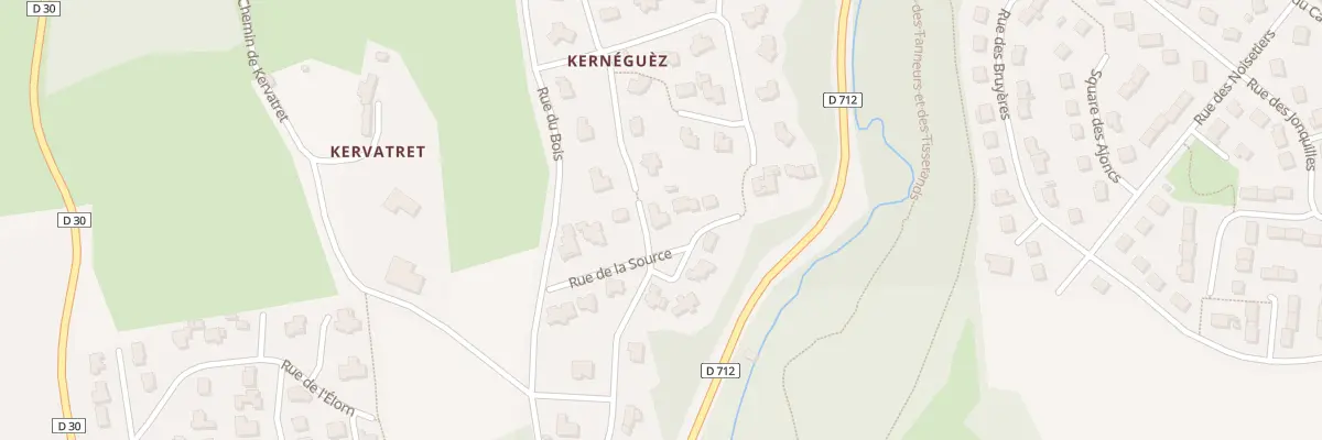 Plan du 13 Rue de la Source à Landivisiau