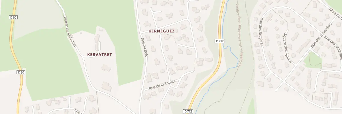 Plan du 11 Rue de la Source à Landivisiau