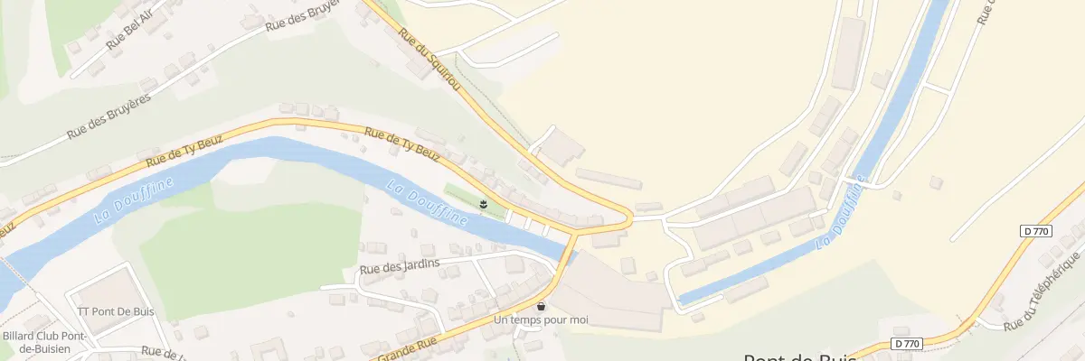 Plan du 5 Rue du Squiriou à Pont-de-Buis-lès-Quimerch
