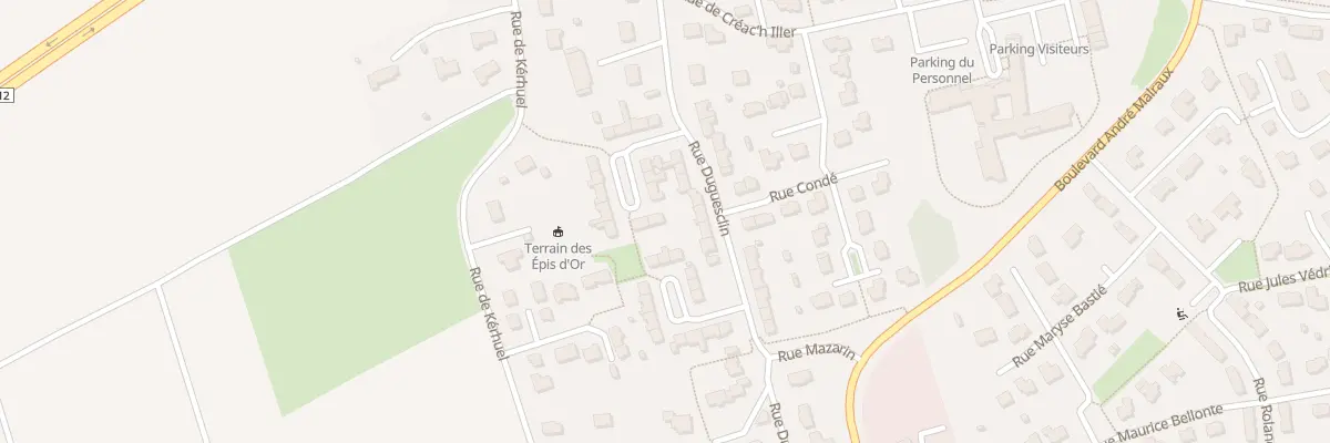 Plan du 11 Rue Bayard à Landivisiau