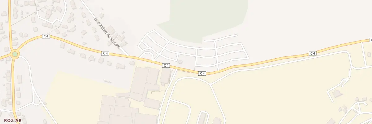Plan du 15 Rte du Beuzit à Pont-de-Buis-lès-Quimerch