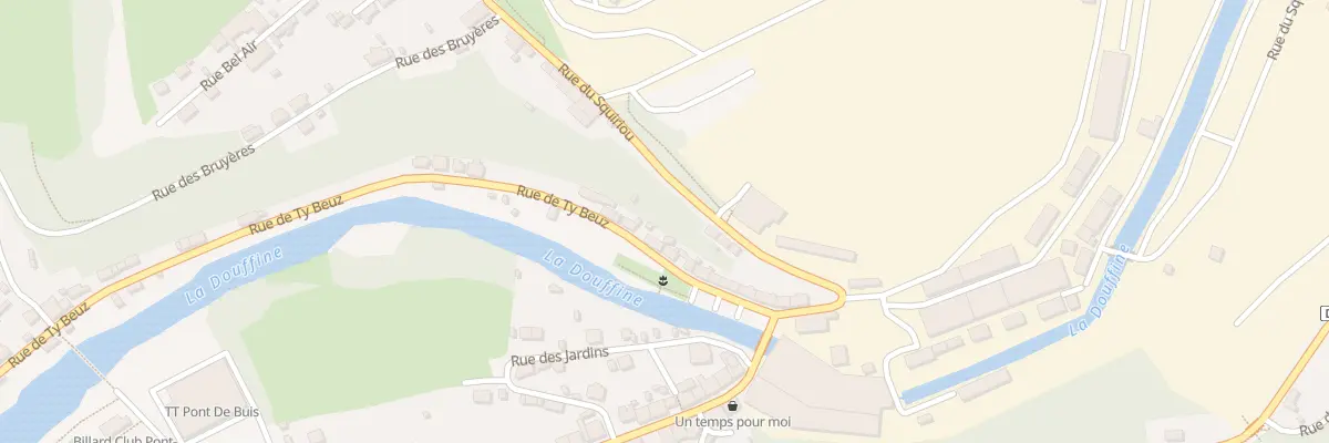 Plan du 28 Rue de Ty Beuz à Pont-de-Buis-lès-Quimerch