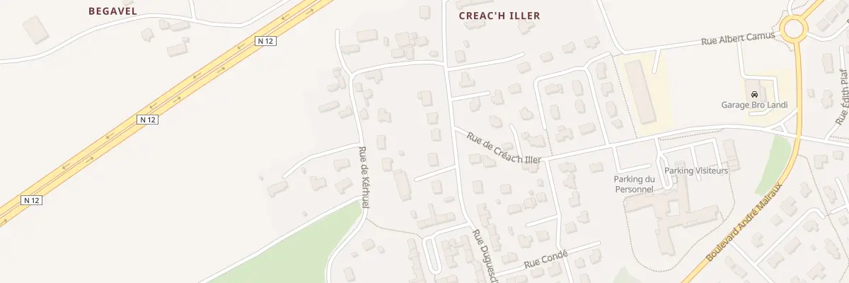 Plan du 31 Rue Duguesclin à Landivisiau