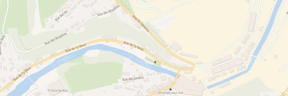 Plan du 30 Rue de Ty Beuz à Pont-de-Buis-lès-Quimerch