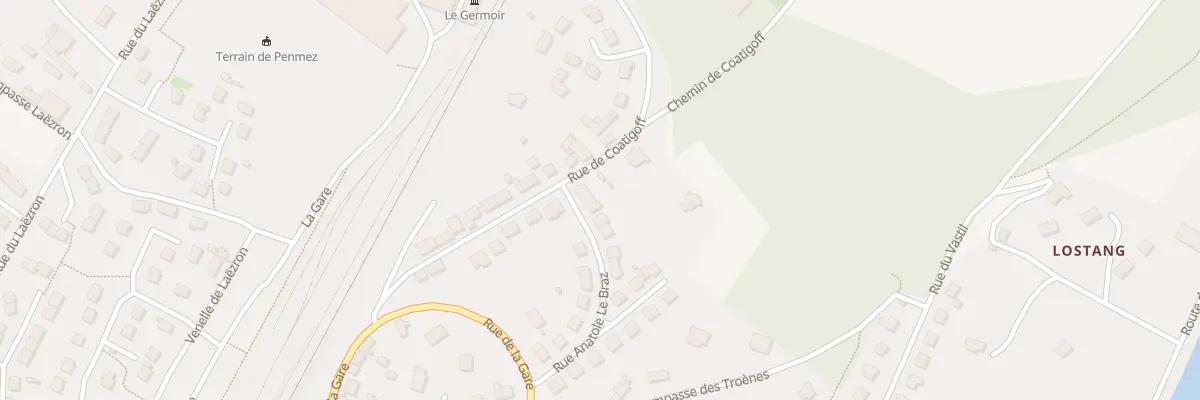 Plan du 26 Rue Anatole Le Braz à Châteaulin