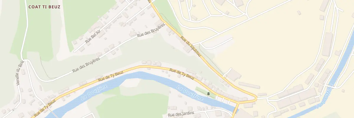 Plan du 32 Rue de Ty Beuz à Pont-de-Buis-lès-Quimerch