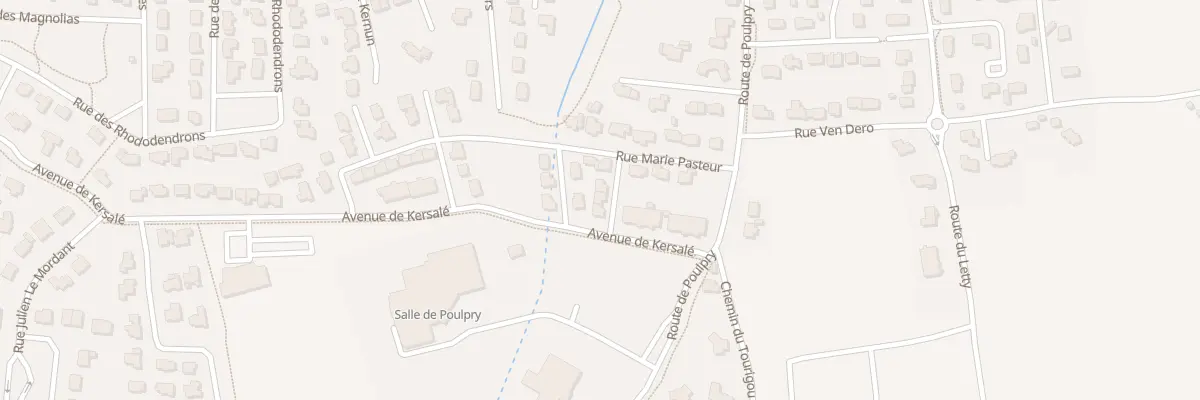 Plan du 42 Rue Marie Pasteur à Bénodet