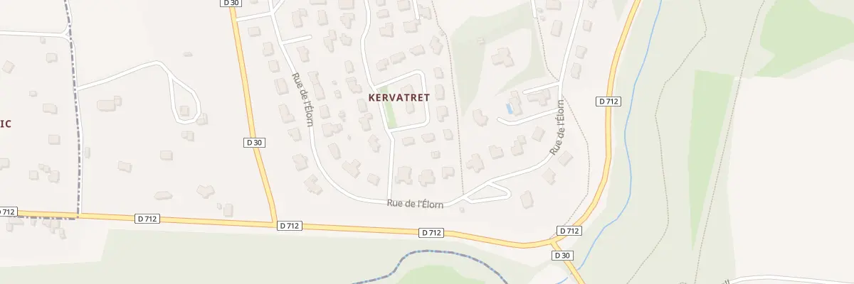 Plan du 4 Rue de l’Aber-Wrach à Landivisiau