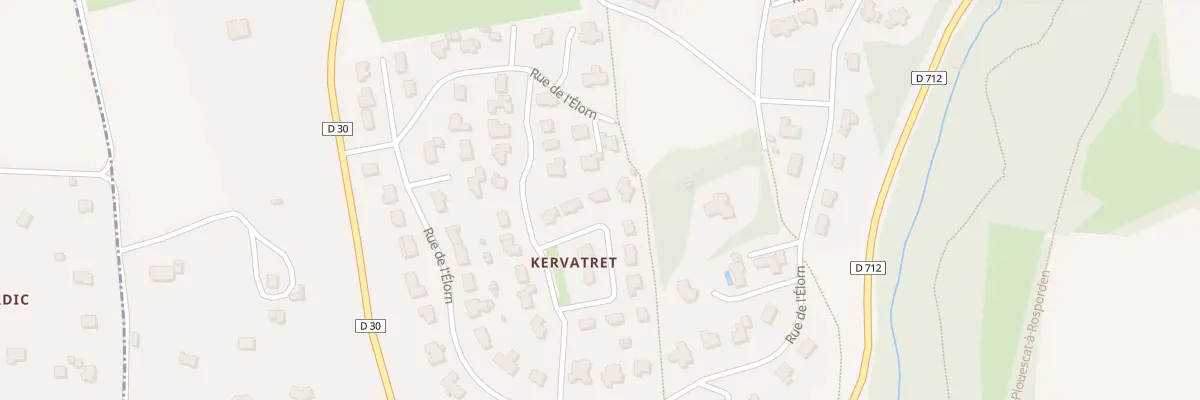 Plan du 16 Rue de l’Aber-Wrach à Landivisiau