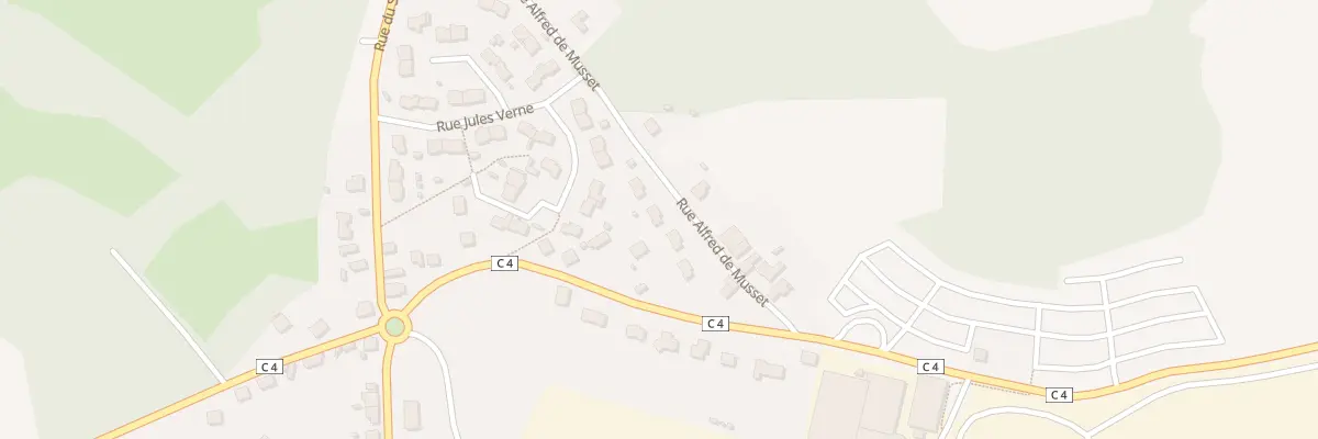 Plan du 7 Rue Alfred de Musset à Pont-de-Buis-lès-Quimerch