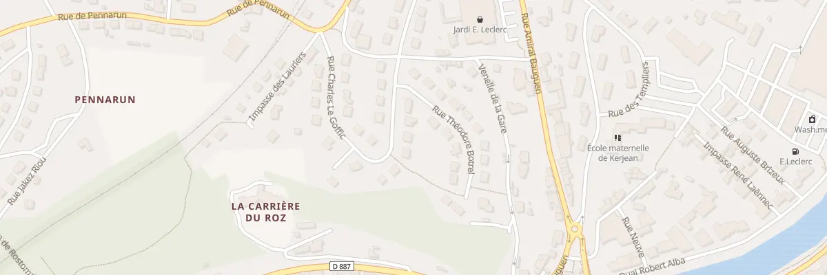 Plan du 31 Rue Charles Le Goffic à Châteaulin