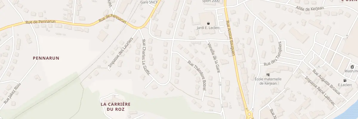Plan du 27 Rue Charles Le Goffic à Châteaulin