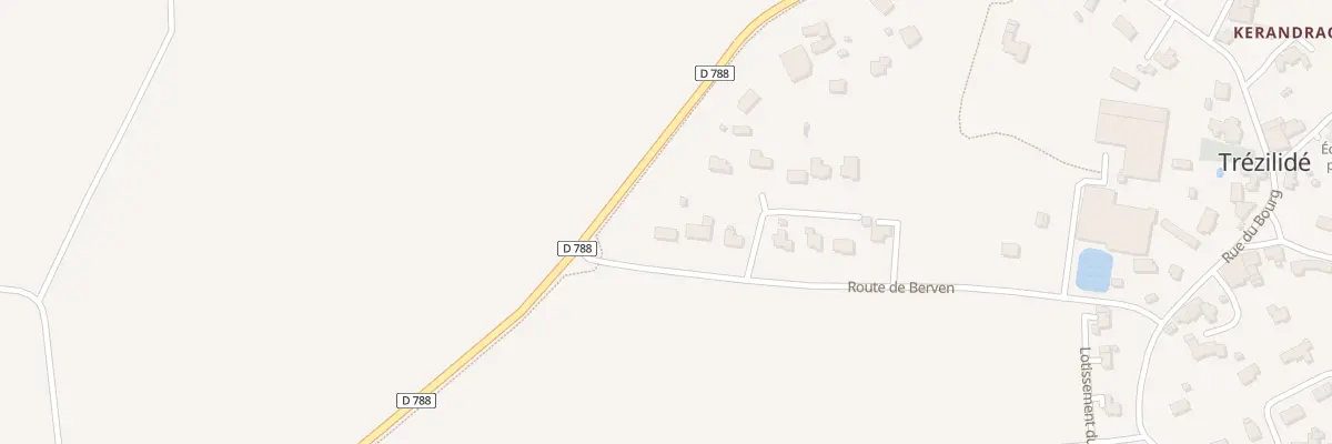 Plan du 3 Lot du Budou à Trézilidé