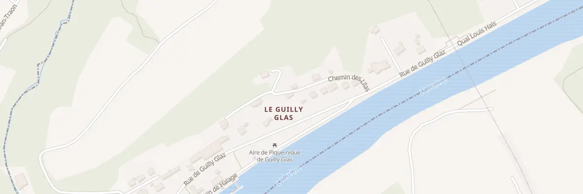 Plan du 211 Guily Glas à Port-Launay