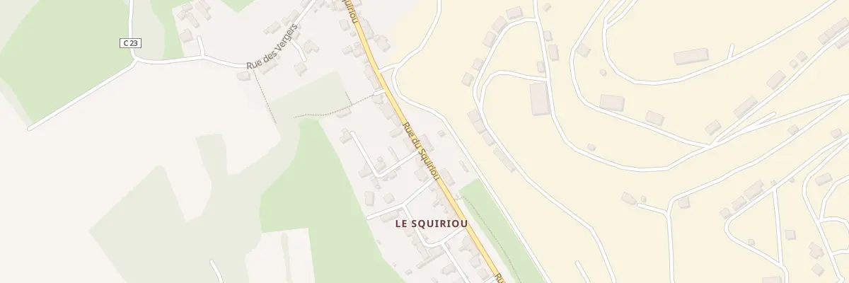 Plan du 52 Rue du Squiriou à Pont-de-Buis-lès-Quimerch