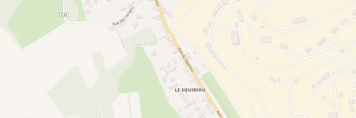 Plan du 55 Rue du Squiriou à Pont-de-Buis-lès-Quimerch
