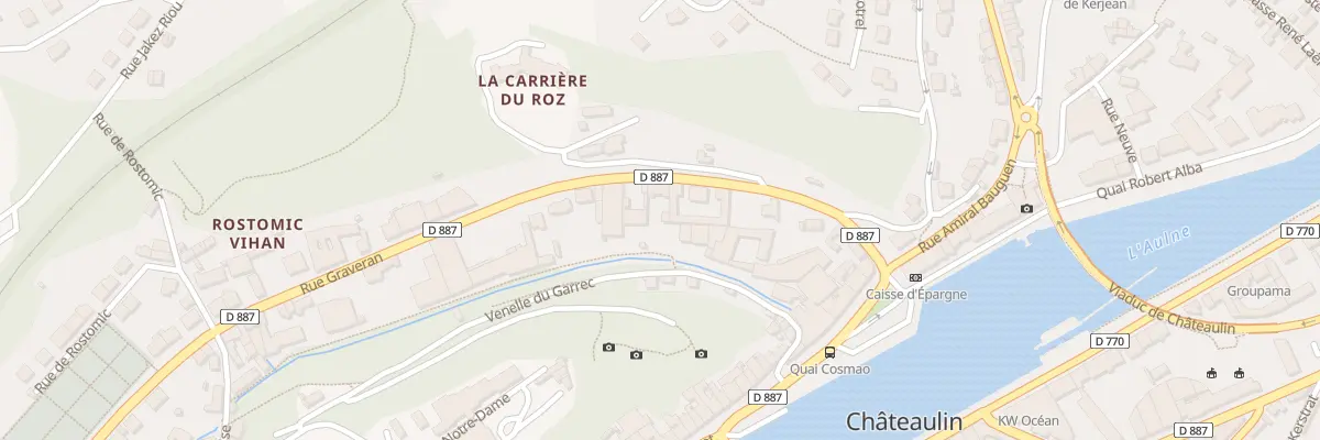 Plan du 17 Rue Graveran à Châteaulin