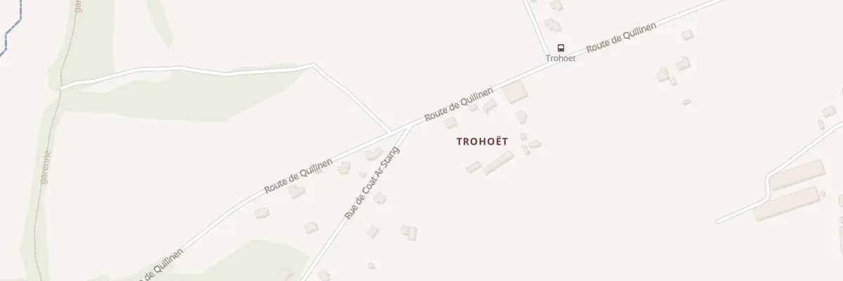 Plan du 5316 Trohoët à Landrévarzec