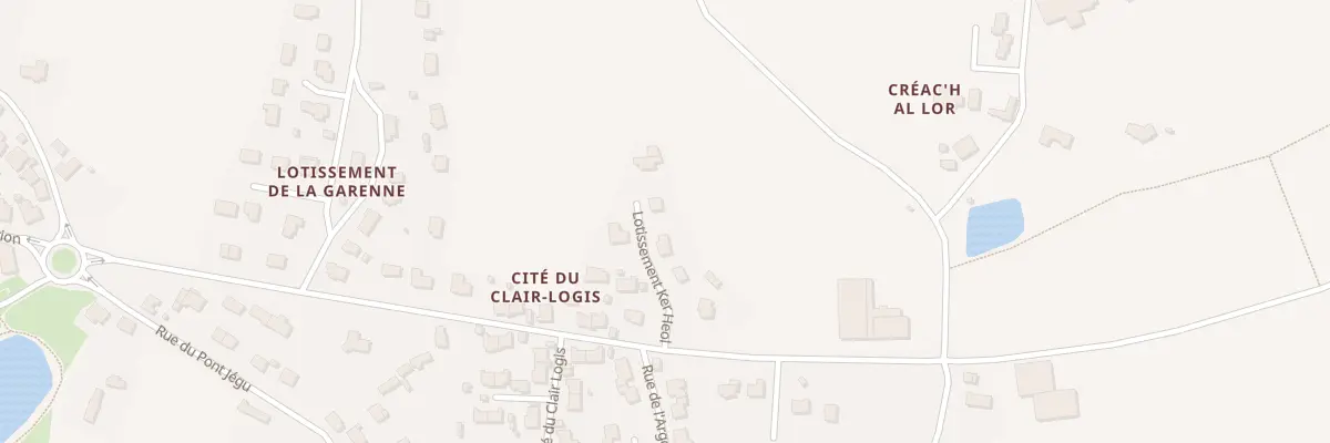 Plan du 5 Lot Ker Heol à Cléder