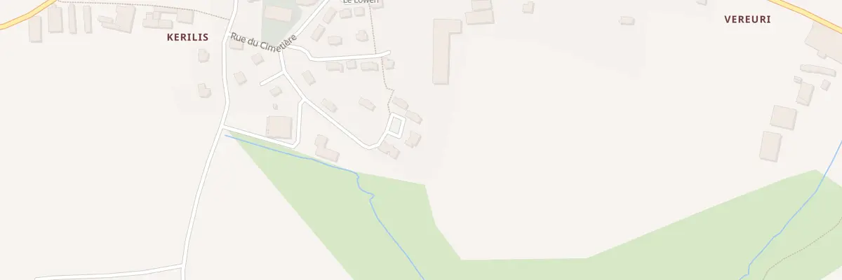 Plan du 5 Valy Gaer à Tréflaouénan