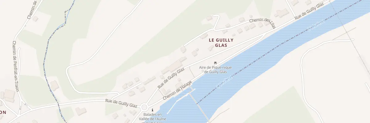 Plan du 214 Guily Glas à Port-Launay