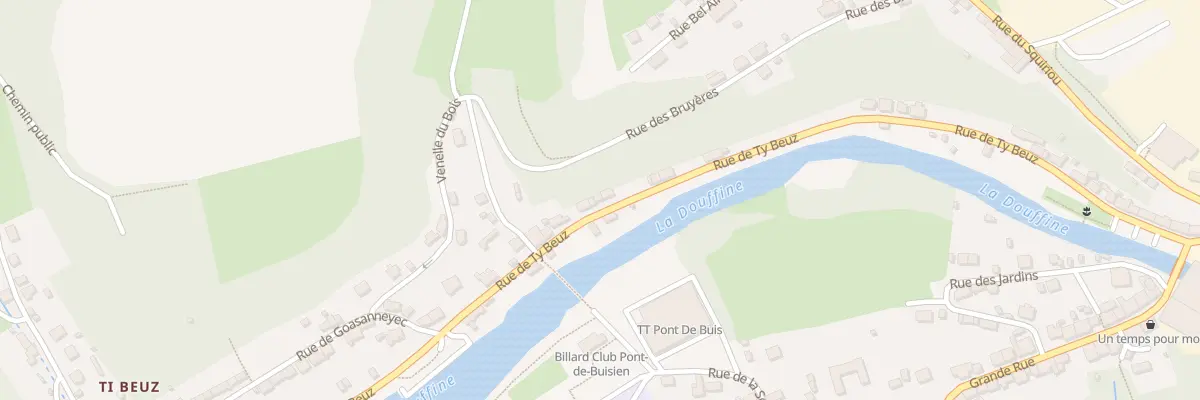 Plan du 46 Rue de Ty Beuz à Pont-de-Buis-lès-Quimerch