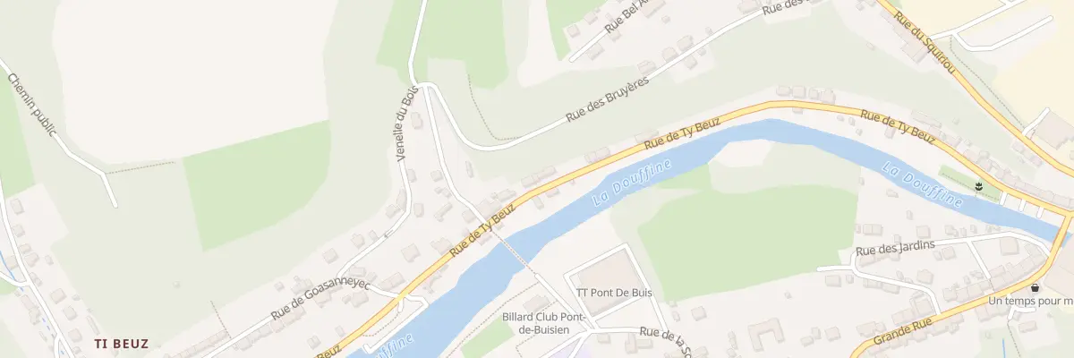 Plan du 48 Rue de Ty Beuz à Pont-de-Buis-lès-Quimerch