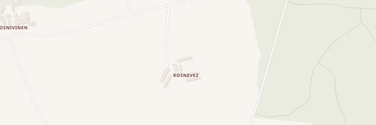 Plan du 1 Roznevez à Loc-Eguiner
