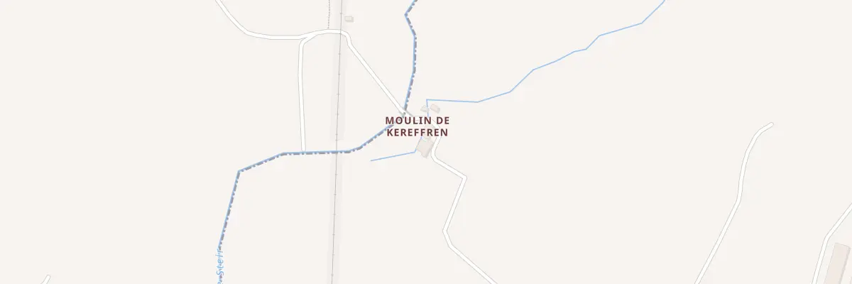 Plan du 234 Moulin de Kereffren à Plogonnec