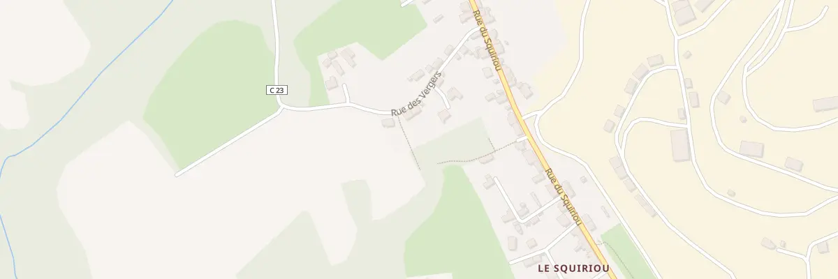 Plan du 11 Rue des Vergers à Pont-de-Buis-lès-Quimerch