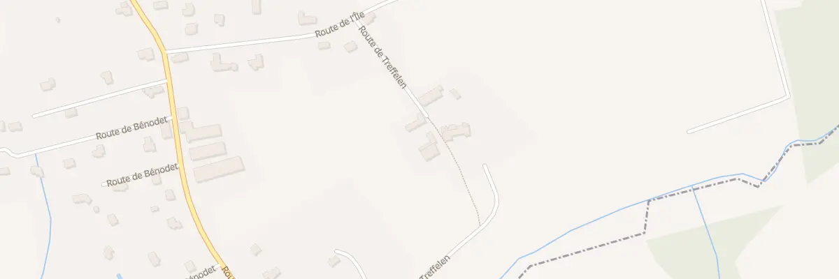Plan du 4 Rte de Treffelen à Gouesnach
